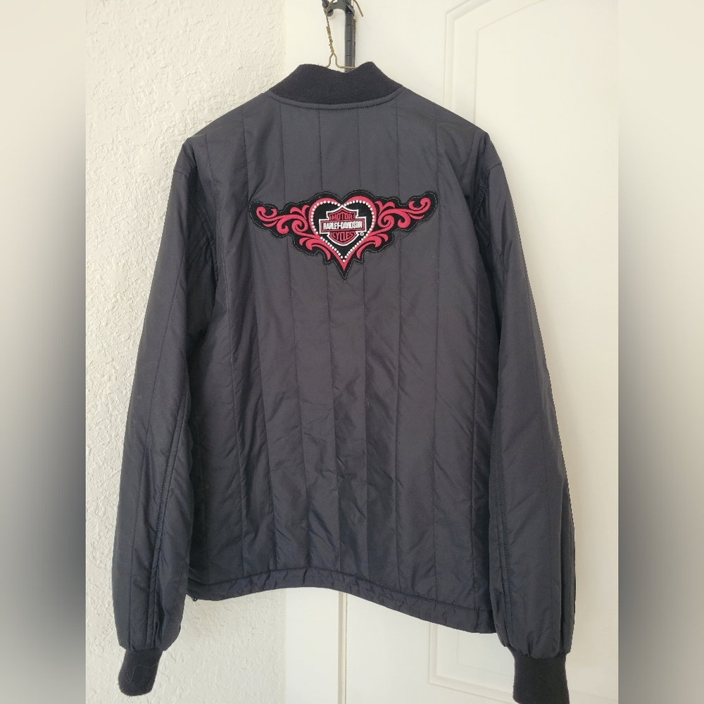 Womens Quilted Harley Jacket